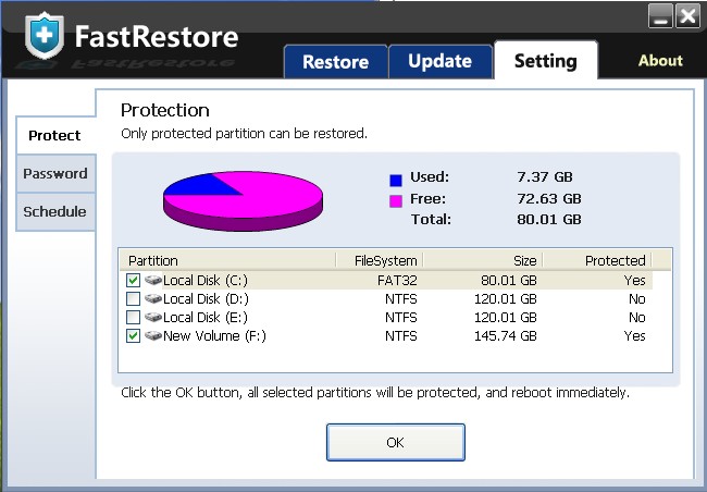 Windows 7 FastRestore 3.2.058 full